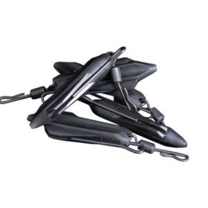 RidgeMonkey Bezpieczny Klips Silt Black/5szt. - obrazek 3