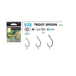 Kamatsu Haczyk Trout Spoon #6/8szt - obrazek 1