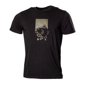 Nash Koszulka Make It Happen T-Shirt Fish Logo Black #S - obrazek 1
