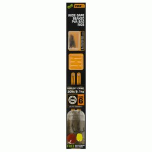 Fox Przypony Wide Gape Beaked PVA Rig 20lb #6 - obrazek 1