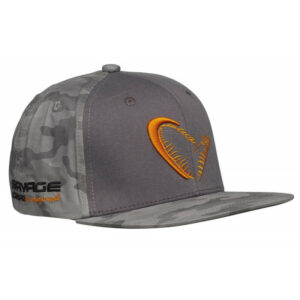 Savage Gear Czapka FullCap Camo Szara - obrazek 1
