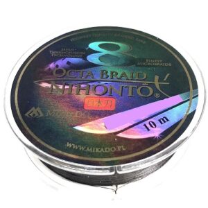 Mikado Plecionka Nihonto Octa Braid 0.14mm/10.15kg/10m - obrazek 1