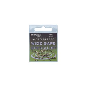 Drennan Haki WIDE GAPE SPECIALIST nr.12/10szt. - obrazek 1