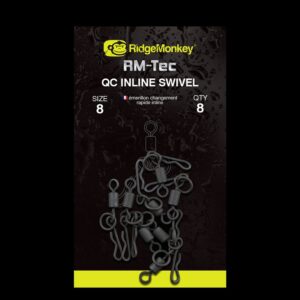 RidgeMonkey Krętlik QC Rotator Swivel r.11/8szt. - obrazek 1