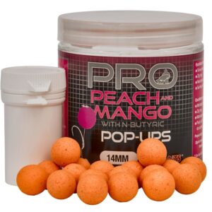 Starbaits Kulki Probiotic Peach & Mango Pop Up 14mm/80g - obrazek 1