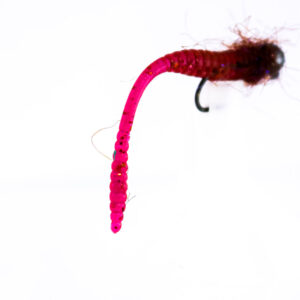 Oczoś Robal Jig Pinky Fluo 1,8g/6cm - obrazek 2