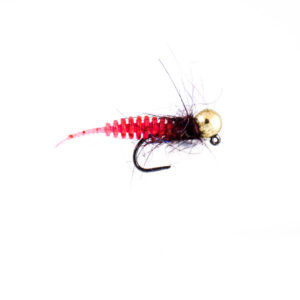 Oczoś Robal Jig Orange Glow 1g/2cm - obrazek 3
