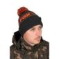 Fox Czapka Bobbles Black&Orange - obrazek 1