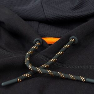 Fox Collection Black/Orange Hoodie XXXL - obrazek 2