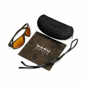 Nash Okulary Camo Wrap Yellow Lenses - obrazek 2