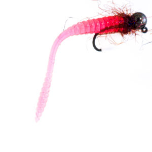 Oczoś Robal Jig Pinky Fluo 1,8g/6cm - obrazek 1