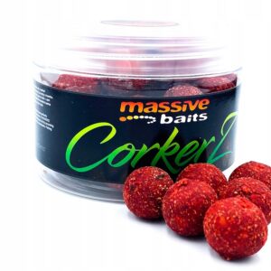 Massive Baits Kulki Corkerz Strawberry Bergamotta 18mm/300ml - obrazek 1