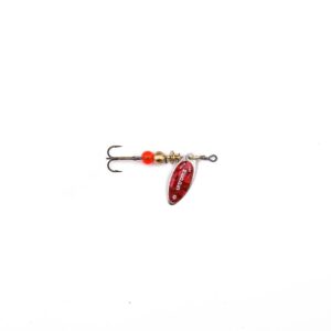 Mepps Aglia Long Redbo Srebrna nr.0/2.5g - obrazek 1