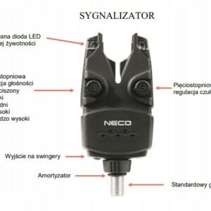 Zestaw sygnalizatorów Neco carp 4+1 G104 - obrazek 2