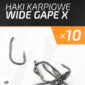 UnderCarp Teflonowe Haki Wide Gape X nr.6/10szt. - obrazek 2
