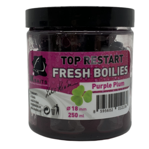 LK Baits Fresh Boil Top Restart Purple Plum 18mm/250ml - obrazek 1