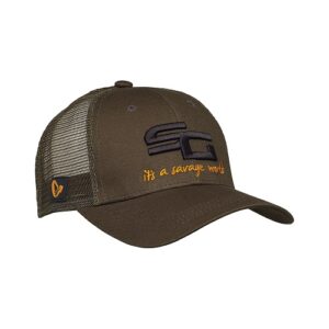 Savage Gear Czapka z Daszkiem/Siatką Zielona - obrazek 1