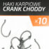 UnderCarp Teflonowe Haki Crank Choddy nr.6/10szt. - obrazek 2
