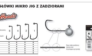 Kamatsu Główka Jigowa Micro Special 2/3g/3szt - obrazek 1