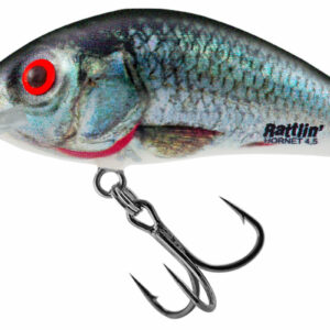 Salmo Wobler Rattlin Hornet Shallow 4.5cm Holographic Real Dace - obrazek 1