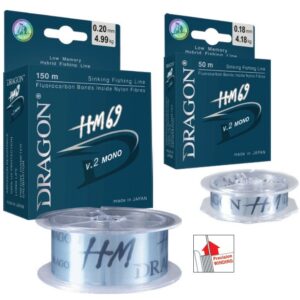 Dragon Żyłka HM69 Pro v.2 Mono 0.221mm/6.07kg/150m - obrazek 1