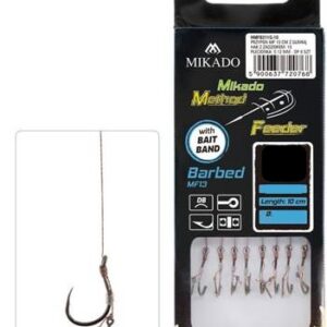 Mikado Przyp. MF Plecionka z Igłą MF13#12/0.12mm/10cm/ 8 szt. - obrazek 1