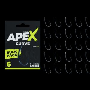 RidgeMonkey Haki Ape-X Curve r.6/25szt - obrazek 1