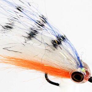 Oczoś Mucha Okoniowa Orange Perch 5-6cm - obrazek 3
