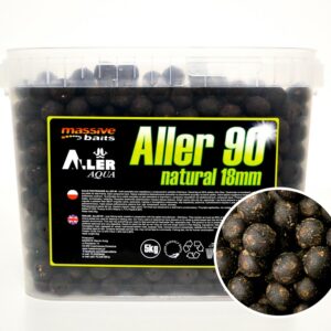 Massive Baits Kulki Aller 90 Natural 18mm 5kg - obrazek 1