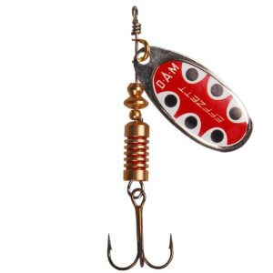 Dam Błystka Standard Silver Black Dot 2/4g - obrazek 1