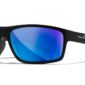 WileyX Okulary Peak Captivate Pol Blue Mirror Grey Matte Black Frame - obrazek 1