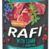 Karma dla psa RAFI JUNIOR jagnięcina ,borówką i żurawiną 400g DOLINA NOTECI - obrazek 1
