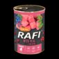 Karma dla psa RAFI JUNIOR z cielęciną ,borówką i żurawiną 400g DOLINA NOTECI - obrazek 1